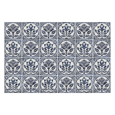 Autocolante gresie Elemente florale