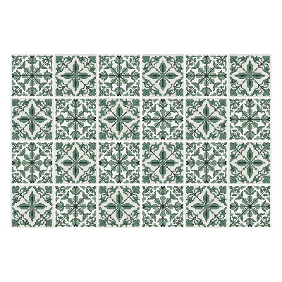 Autocolante gresie si faianta Ornamente florale într-o plasă