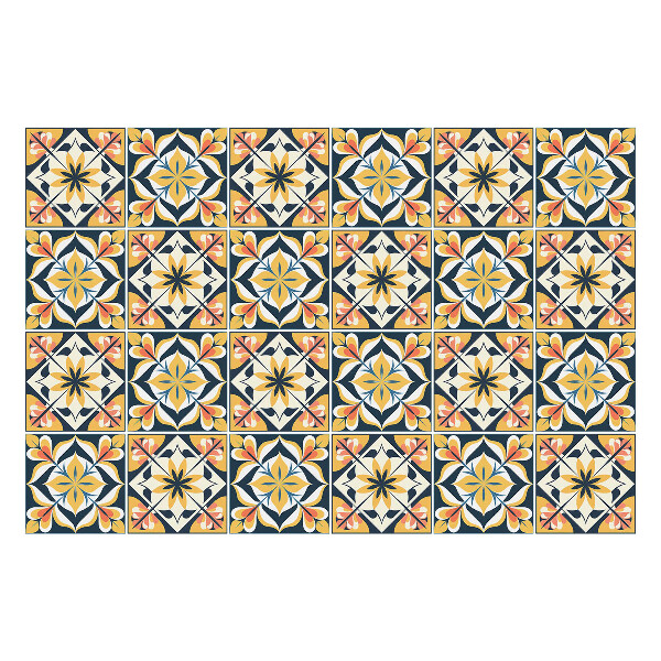 Autocolante gresie Motive florale în aranjament