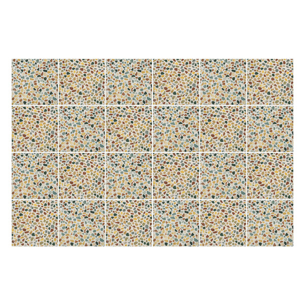 Autocolante pentru gresie Motiv mozaic de piatră