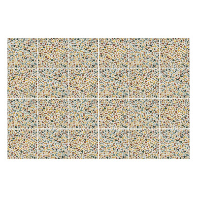 Autocolante pentru gresie Motiv mozaic de piatră