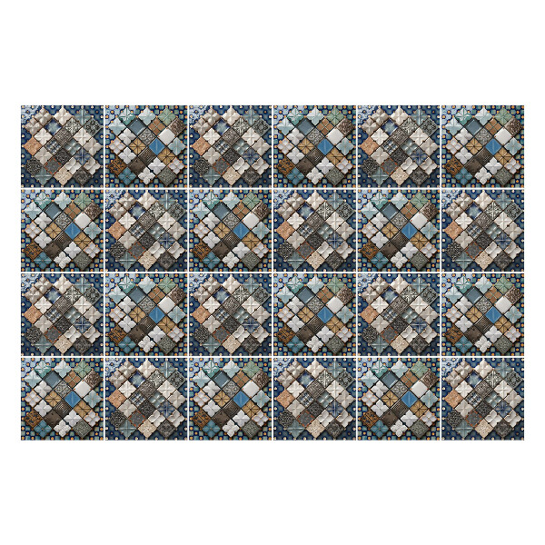 Autocolante gresie si faianta Mozaic geometric