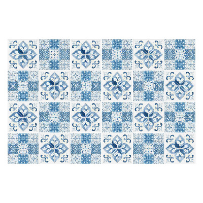 Autocolante gresie Mozaic de faianță albastră