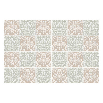 Autocolante gresie Ornamente florale elegante