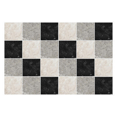 Autocolante pentru gresie Tabla de șah din marmură