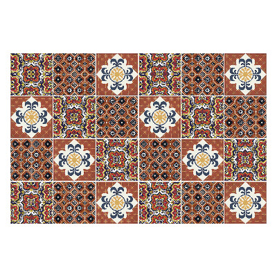 Autocolante pentru gresie Motive ceramice orientale