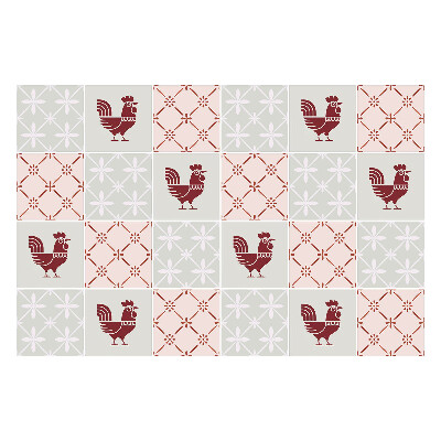 Autocolante gresie Cantarele în carouri