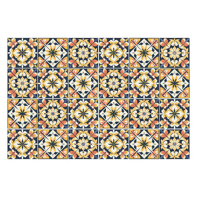 Autocolante gresie si faianta Mozaic retro cu modele