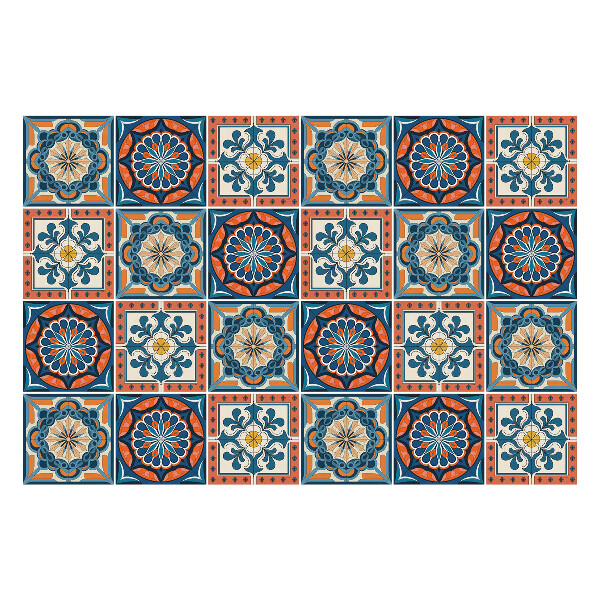 Autocolante pentru gresie Design oriental