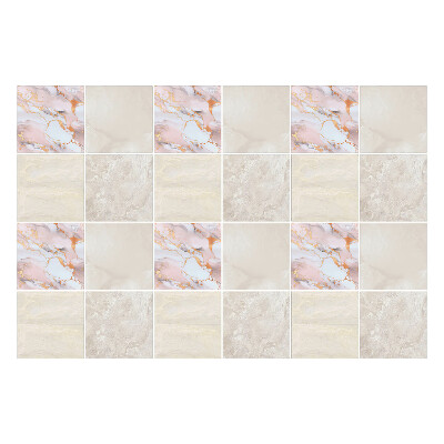 Autocolante gresie Placi elegante de marmura