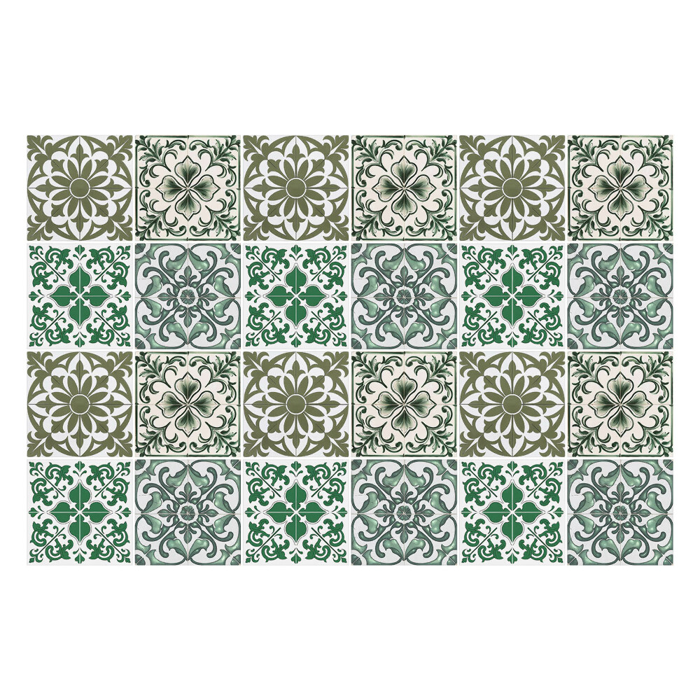 Autocolante gresie si faianta Motive vegetale și geometrice