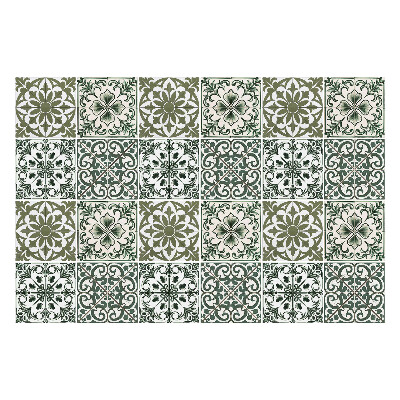 Autocolante pentru gresie Motive florale în aranjament