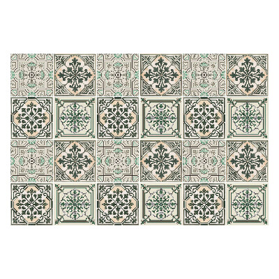 Autocolante gresie si faianta Motive florale în gresie