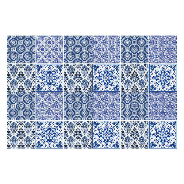 Autocolante gresie Motive ceramice orientale
