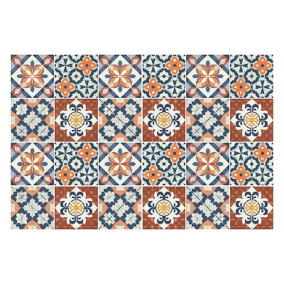 Autocolante pentru gresie Placi bogat decorate