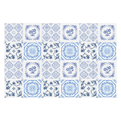 Autocolante gresie si faianta Ornamente florale în rame