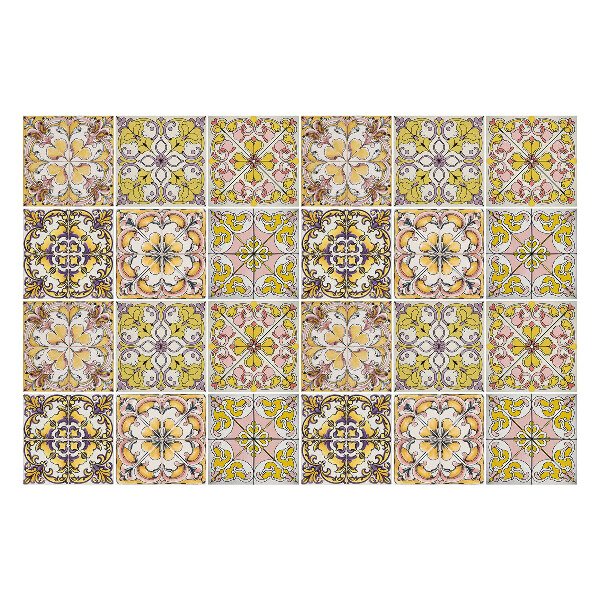Autocolante gresie Motive florale clasice