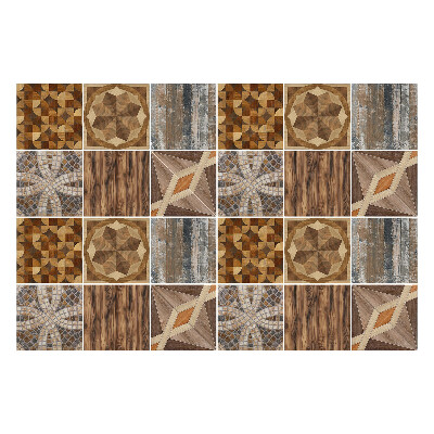Autocolante gresie si faianta Mozaic din lemn