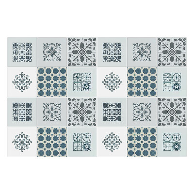 Autocolante pentru gresie Modele clasice de faianță