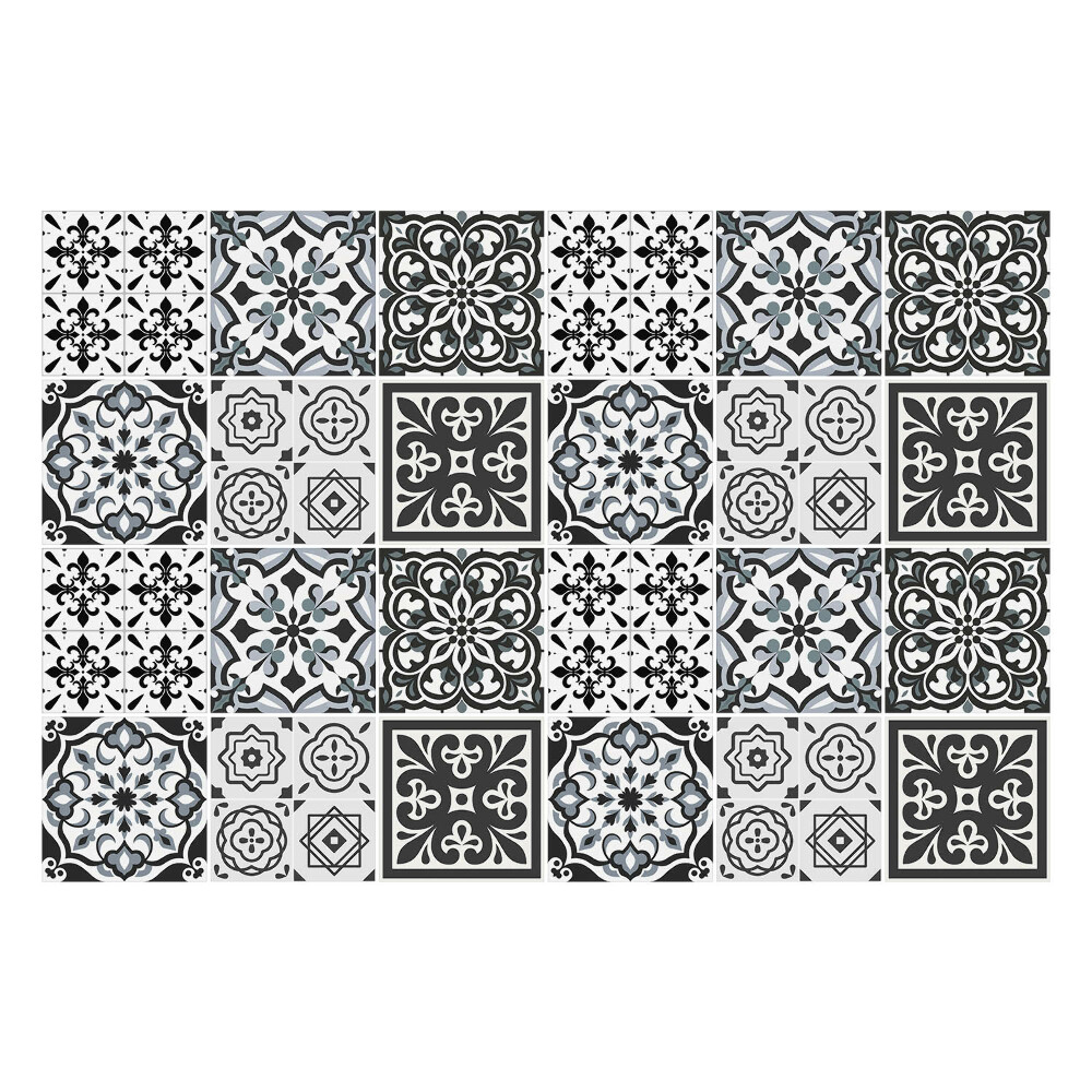 Autocolante gresie si faianta Motive geometrice de faianță