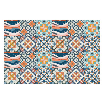 Autocolante gresie si faianta Mozaicuri și figuri florale