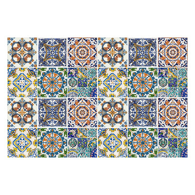 Autocolante gresie Caleidoscop geometric