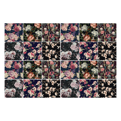 Autocolante pentru gresie Aranjament floral