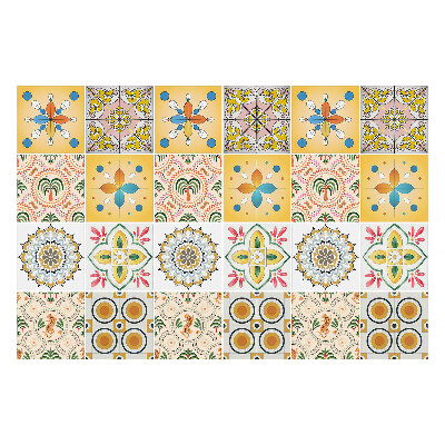 Autocolante gresie Design tropical