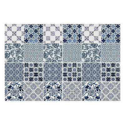 Autocolante pentru gresie Motive florale elegante