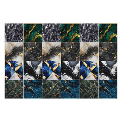 Autocolante gresie Motive elegante din marmură