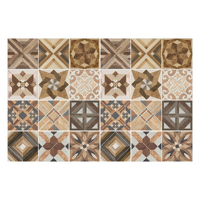 Autocolante gresie Forme de lemn