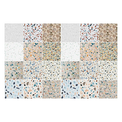 Autocolante pentru gresie Amestecul de pietre zdrobite