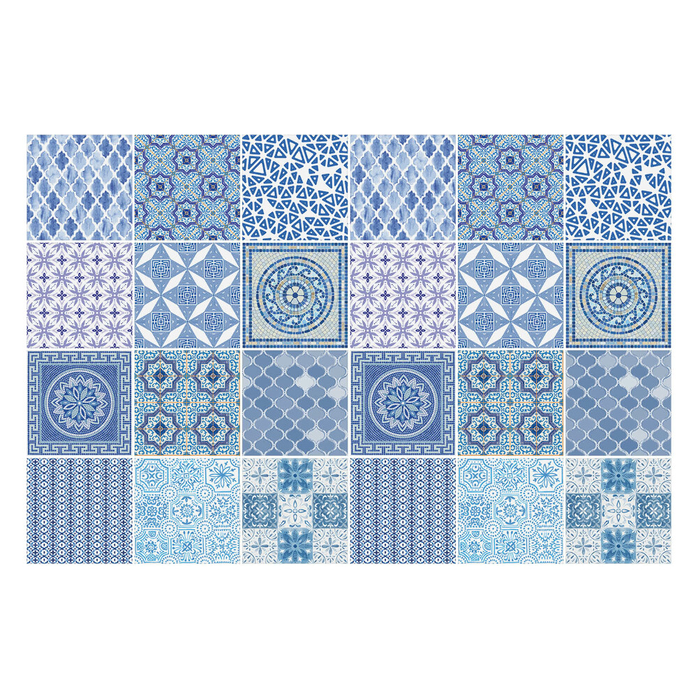 Autocolante gresie si faianta Placi decorate ceramice