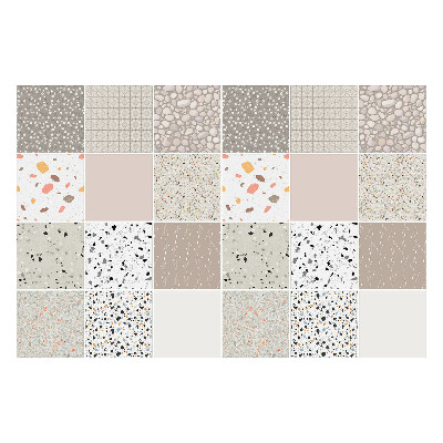 Autocolante pentru gresie Pietre naturale și forme