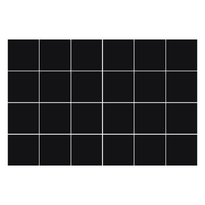 Autocolante pentru gresie Culoare Negru