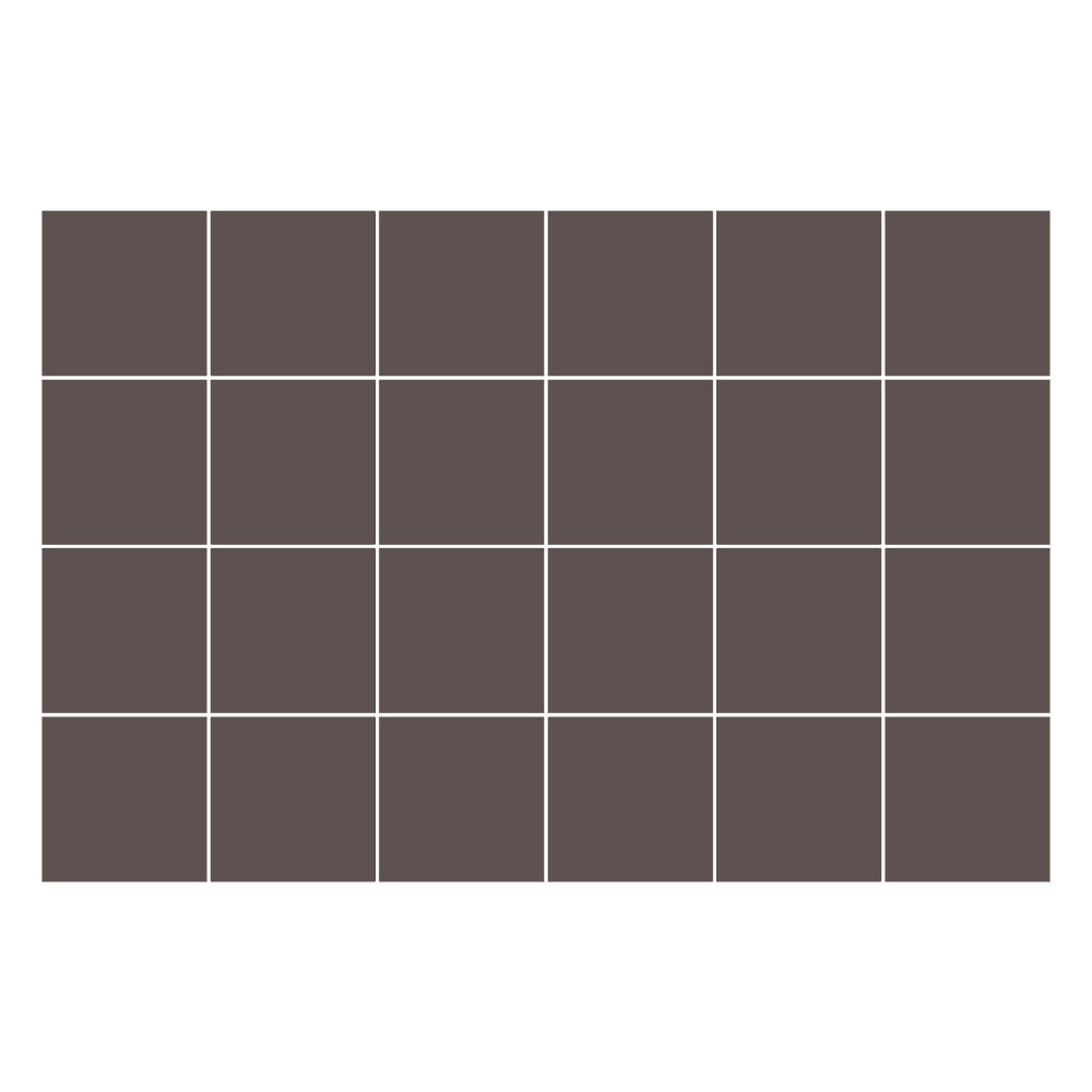 Autocolante pentru gresie Culoare Maro