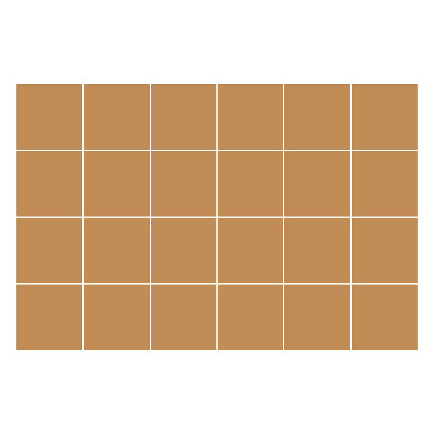 Autocolante pentru gresie Culoare Portocaliu