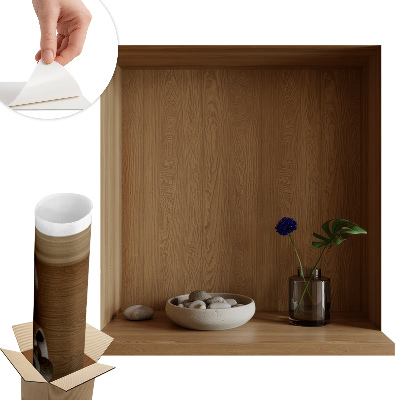 Abțibild de perete 3d 128x130 Decorațiuni naturale