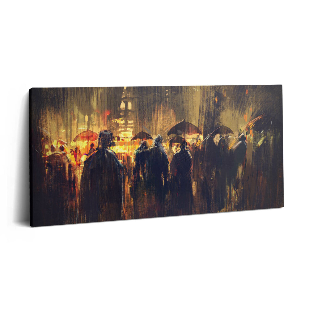 Tablou tipărite pe pânză 100x50 Impresionismul în artă - piață