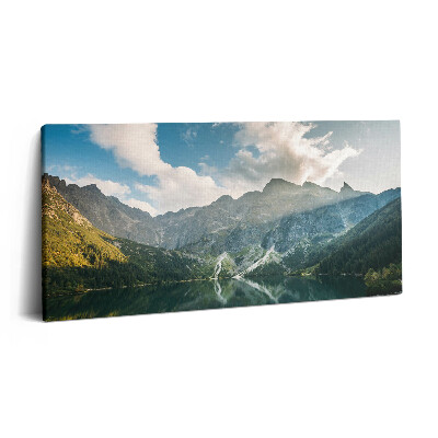 Tablou tipărite pe pânză 100x50 Peisaj montan natural
