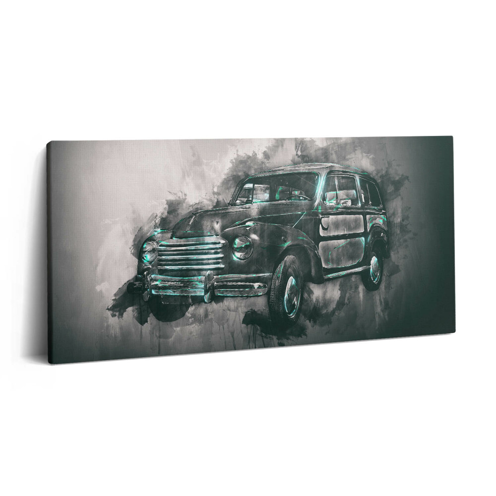 Tablou tipărite pe pânză 100x50 Mașină veche