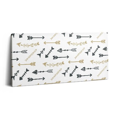 Tablou tipărite pe pânză 100x50 Model geometric hipster