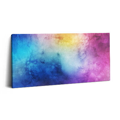 Tablou tipărite pe pânză 100x50 Pete colorate