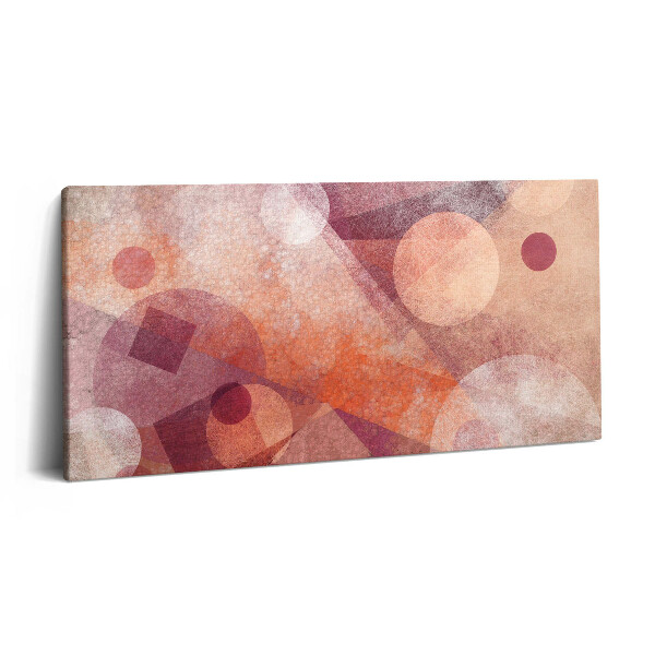 Tablou tipărite pe pânză 100x50 Abstracție geometrică