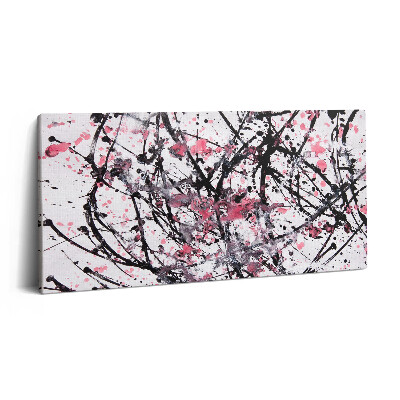 Tablou tipărite pe pânză 100x50 Abstracție cu pensulă