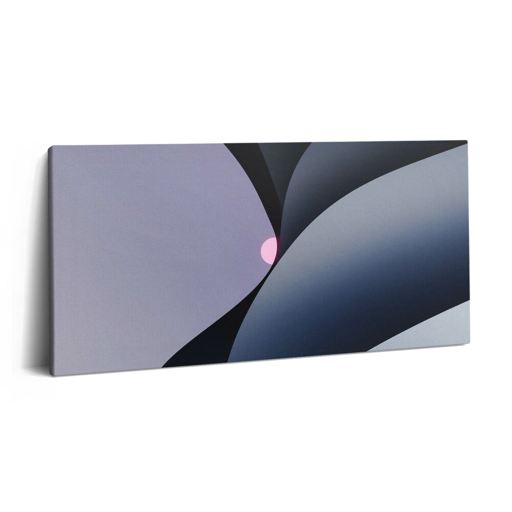 Tablou tipărite pe pânză 100x50 Forme abstracte