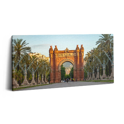 Tablou tipărite pe pânză 100x50 Arc de Triomf Barcelona Catalonia
