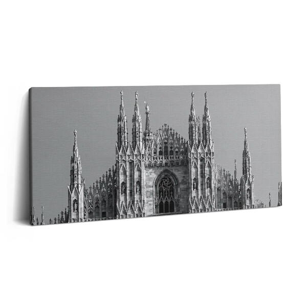 Tablou tipărite pe pânză 100x50 Duomo di Milano din Roma