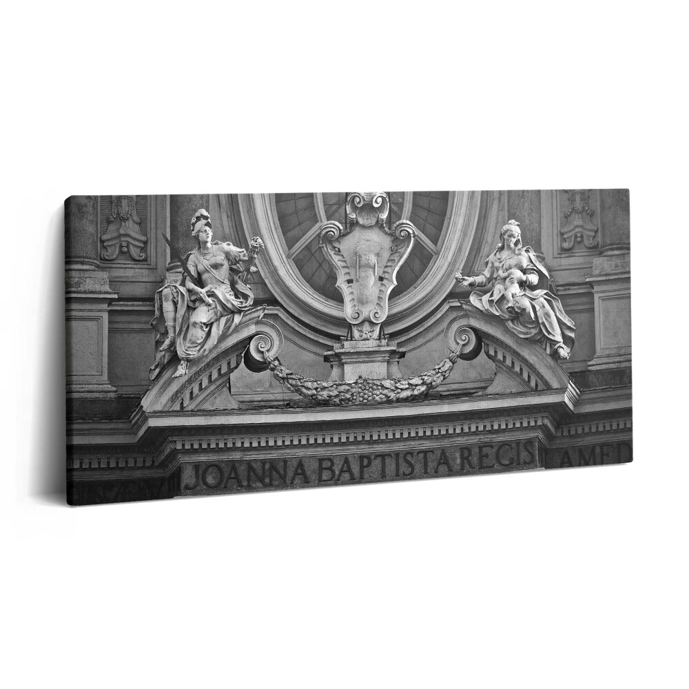 Tablou tipărite pe pânză 100x50 Piazza San Carlo Torino