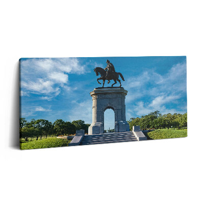Tablou tipărite pe pânză 100x50 Monumentul lui Sam Houston